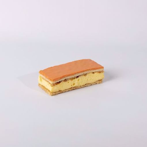Afbeelding van Oranje Tompouce pudding